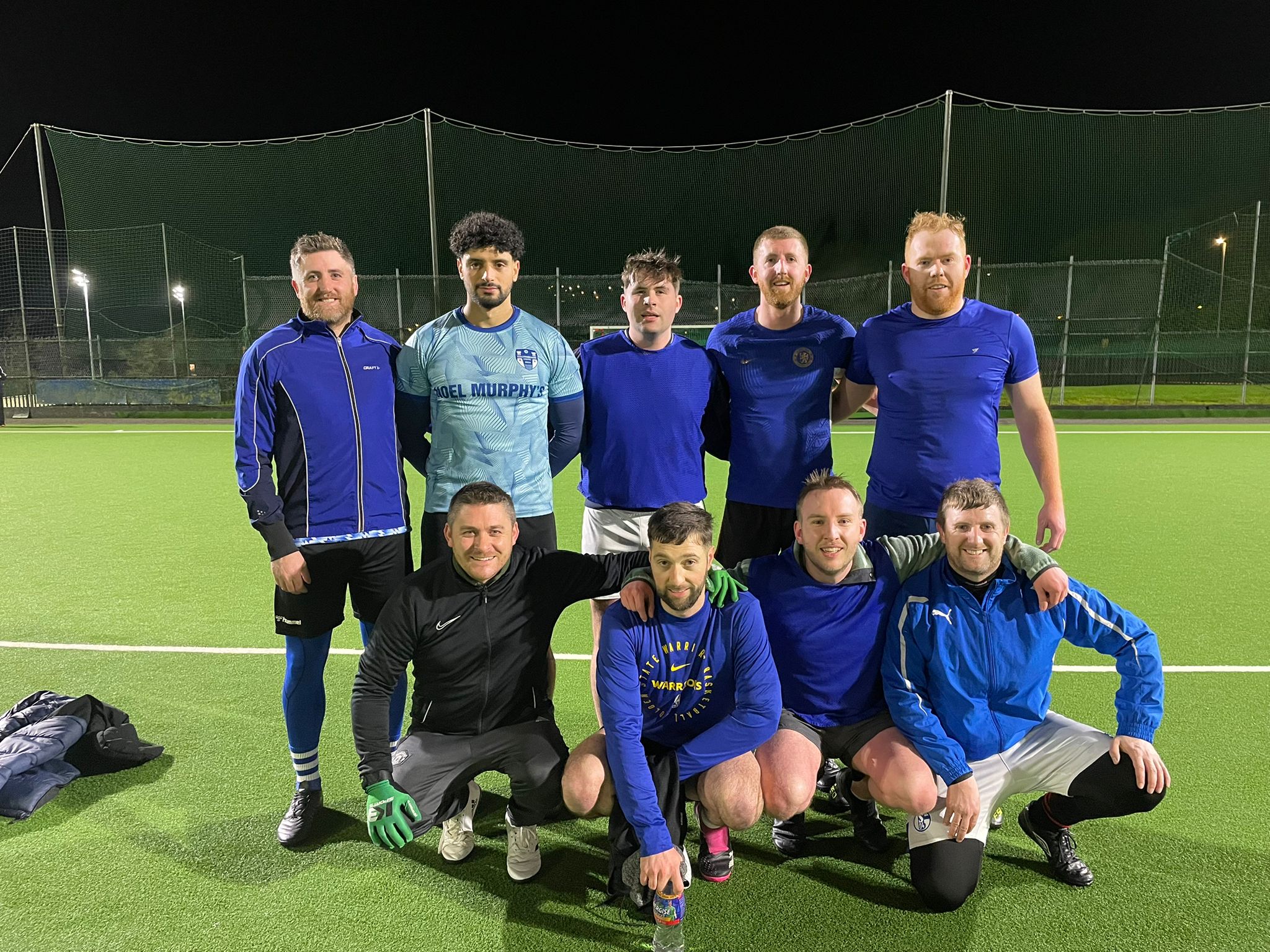 footy.ie soccer in cork team photo