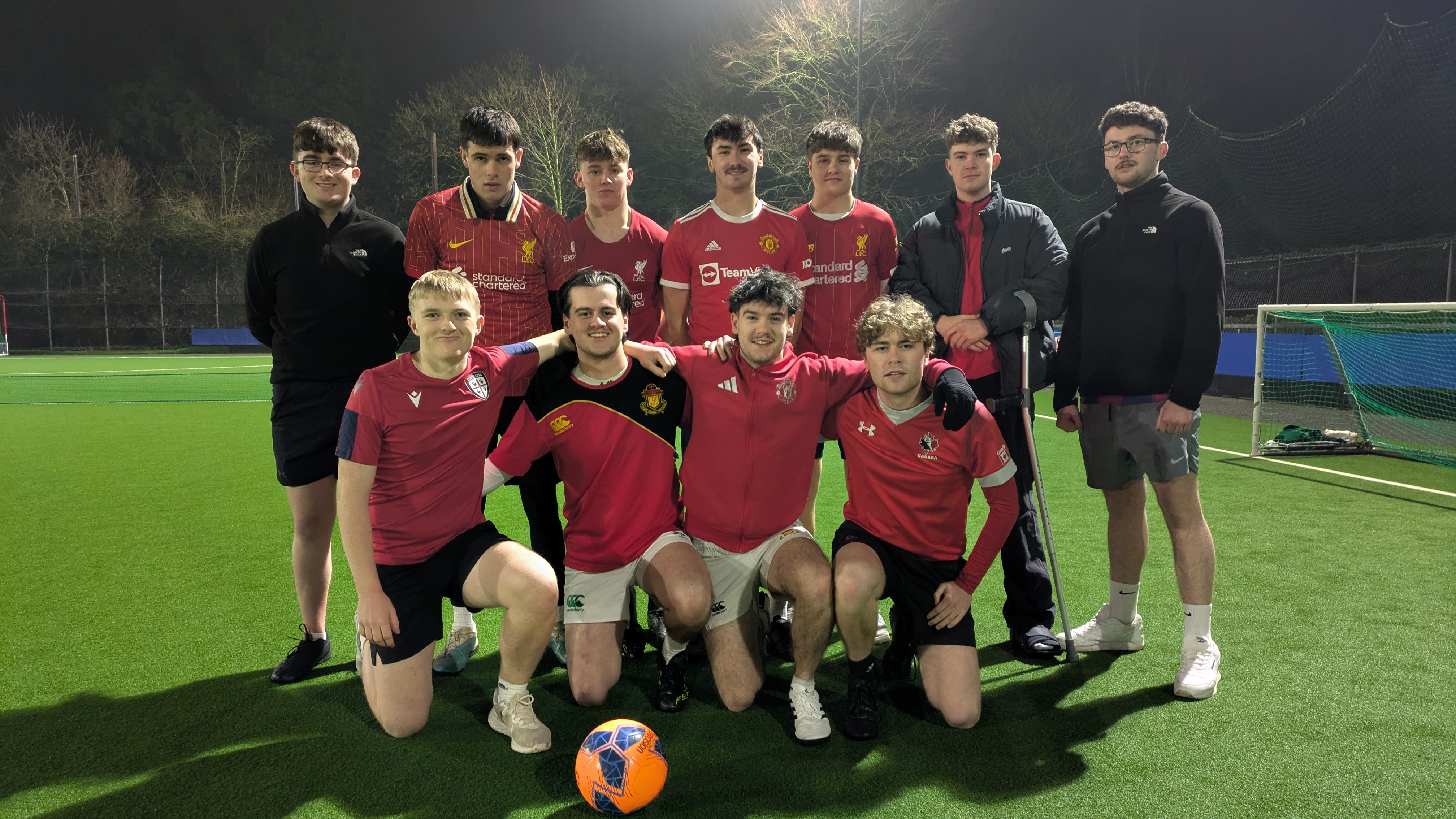 footy.ie soccer in cork team photo