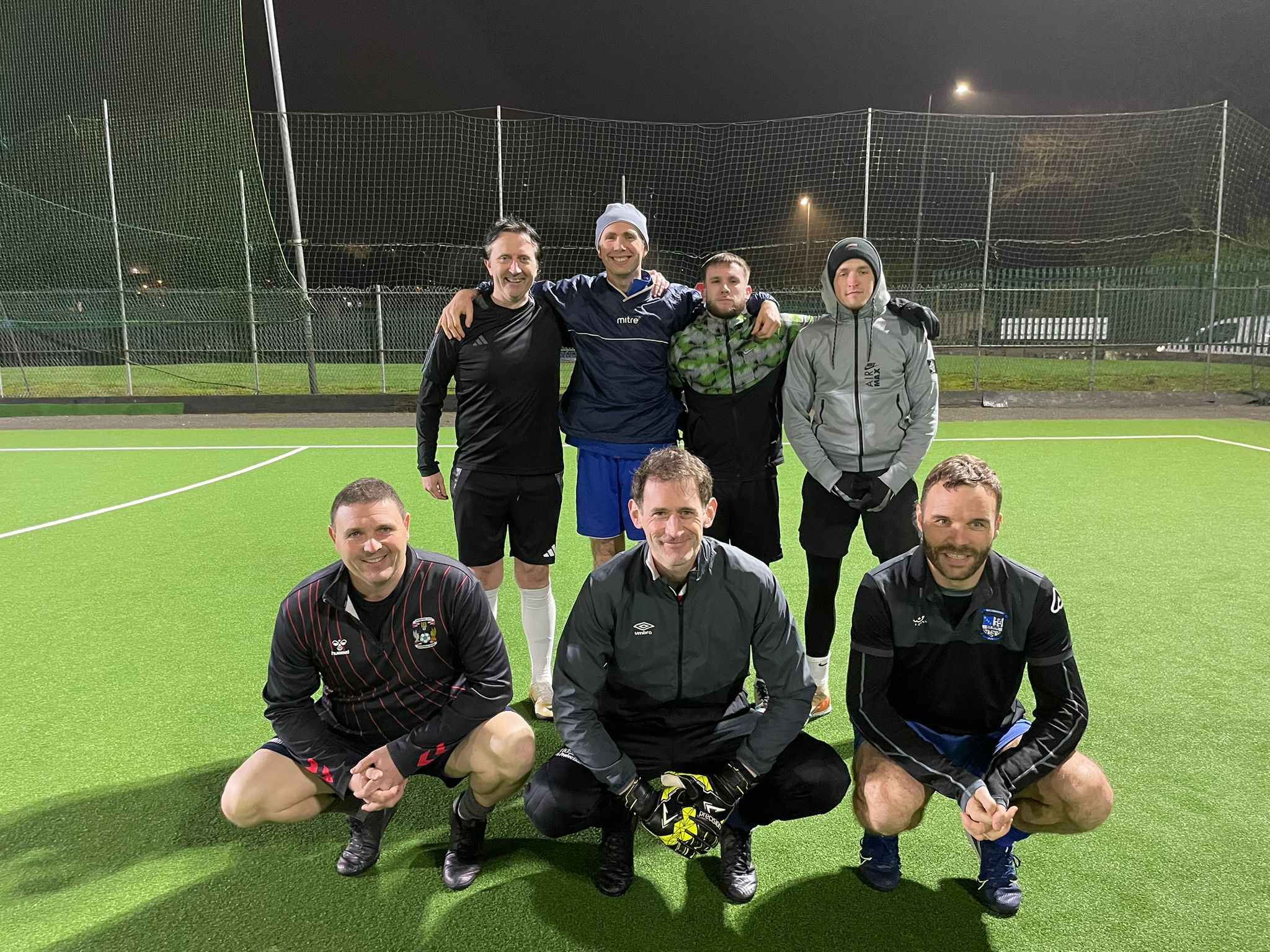 footy.ie soccer in cork team photo