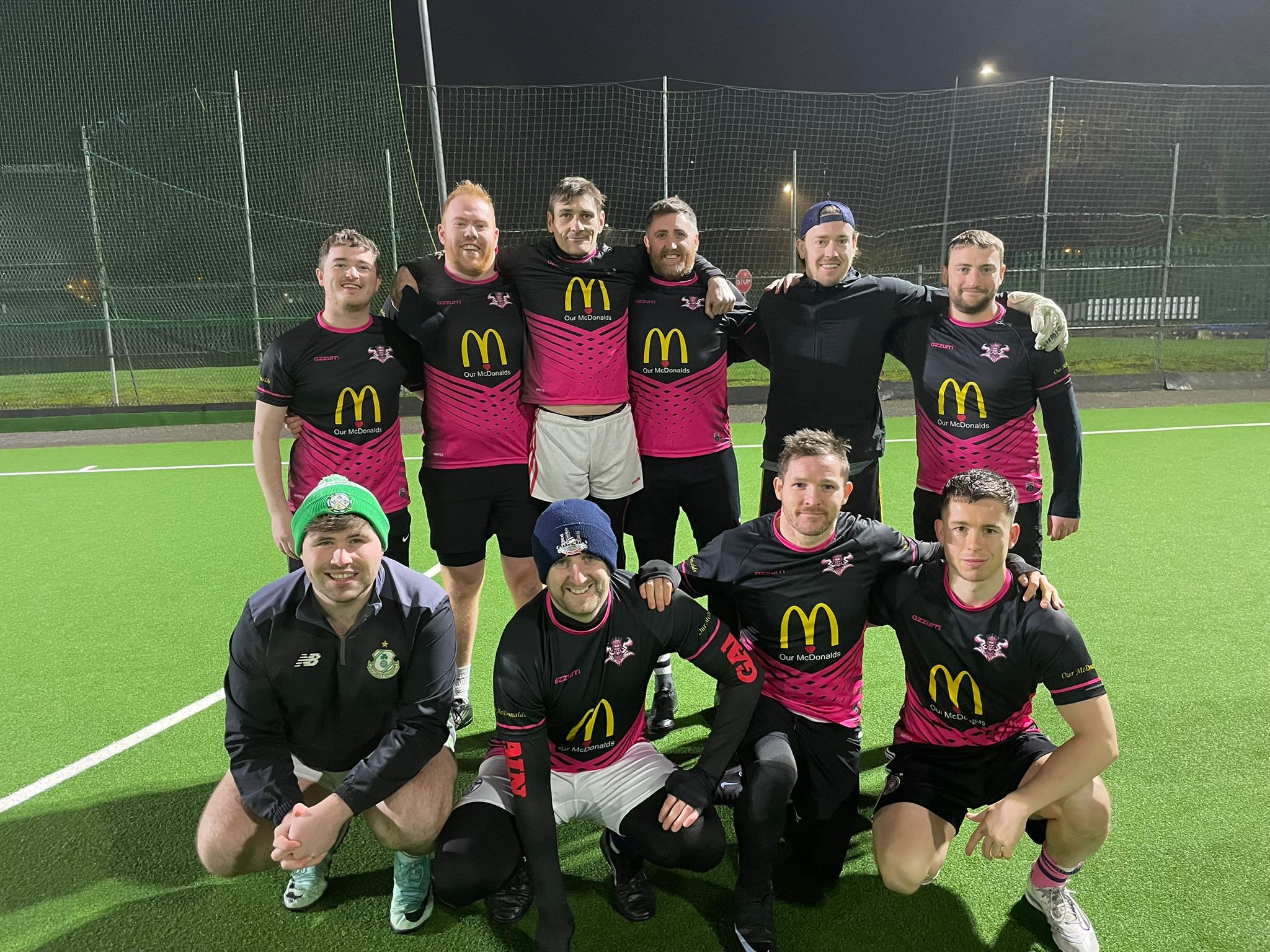 footy.ie soccer in cork team photo