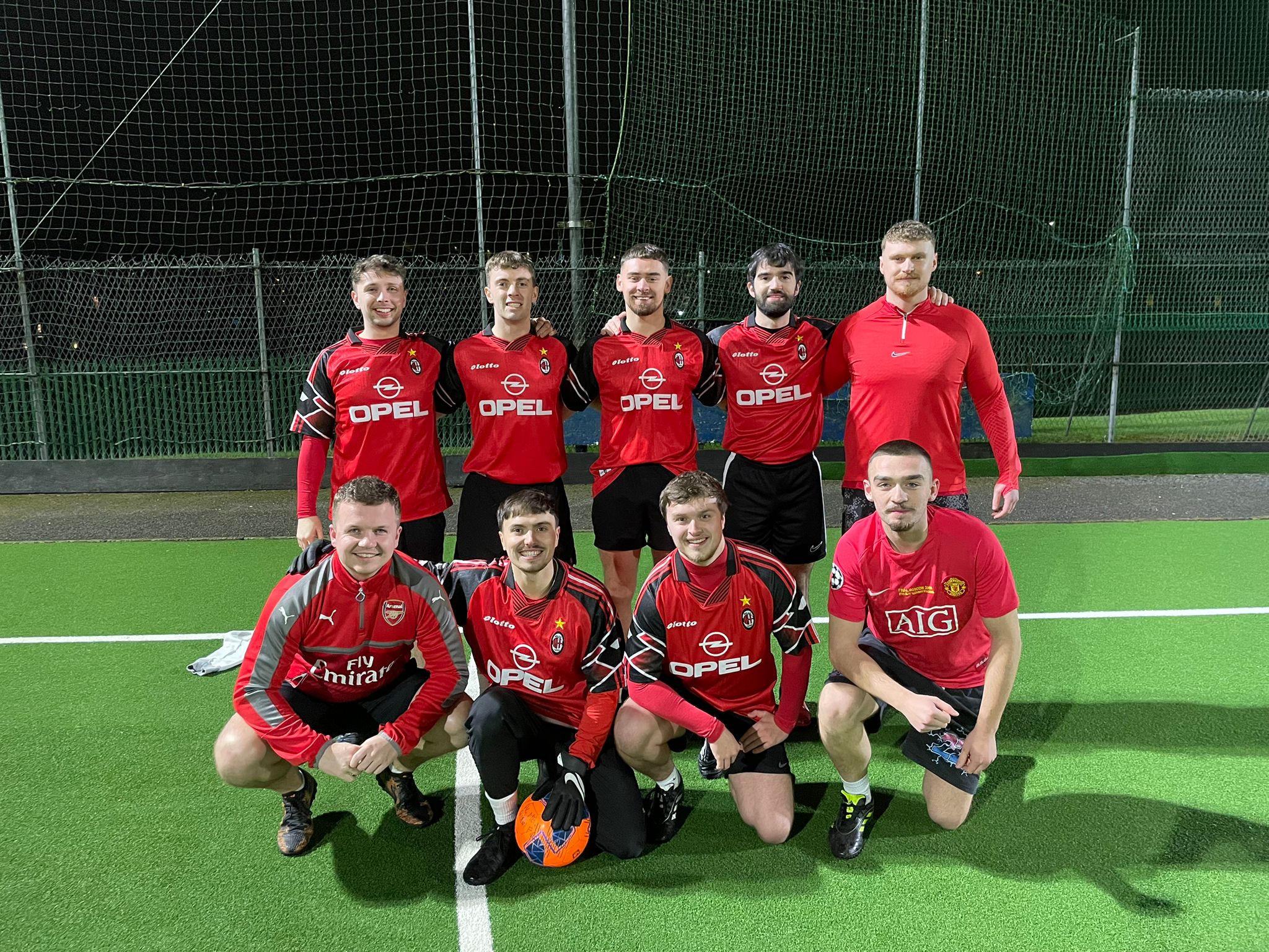 footy.ie soccer in cork team photo