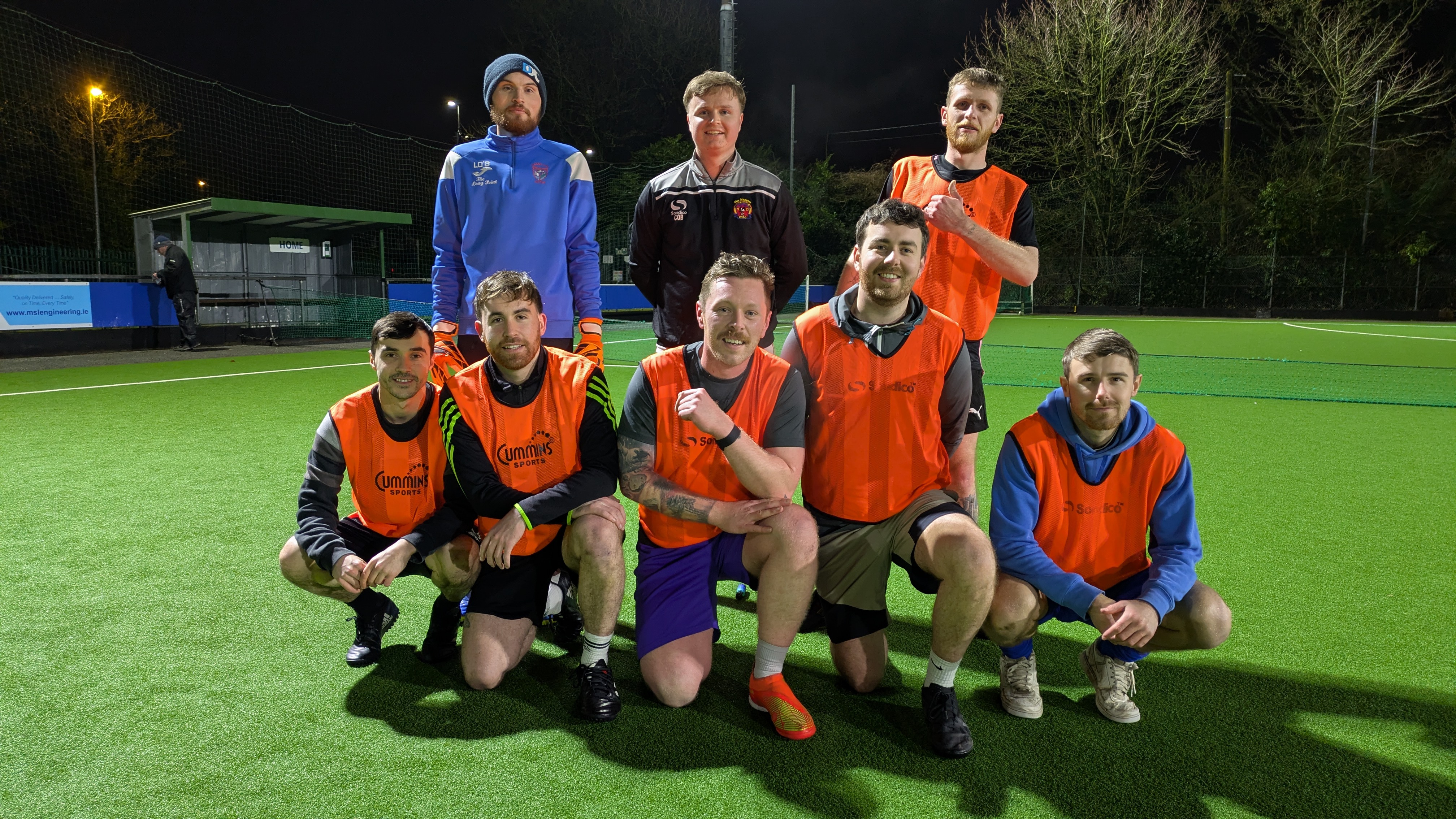 footy.ie soccer in cork team photo