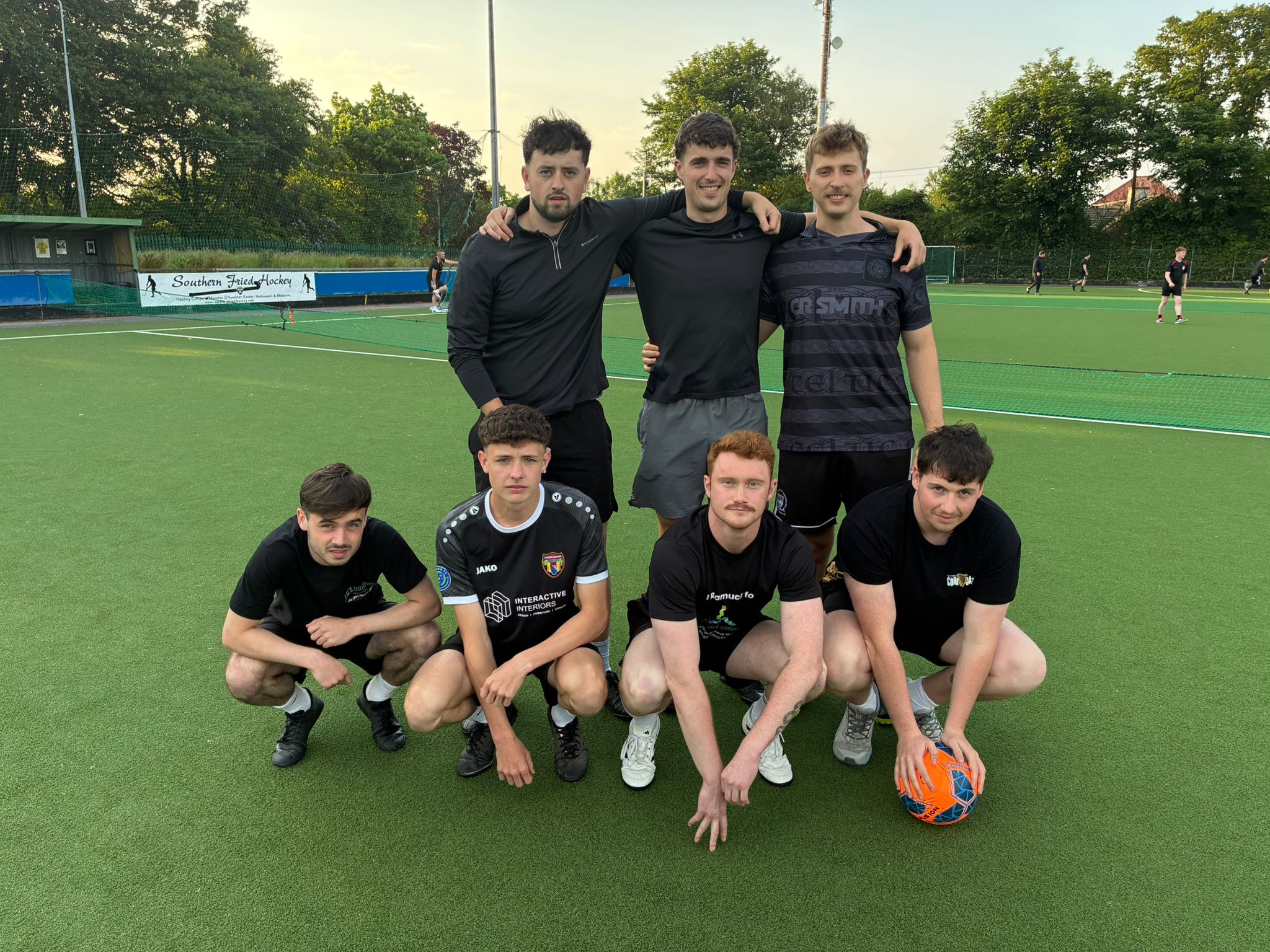 footy.ie soccer in cork team photo