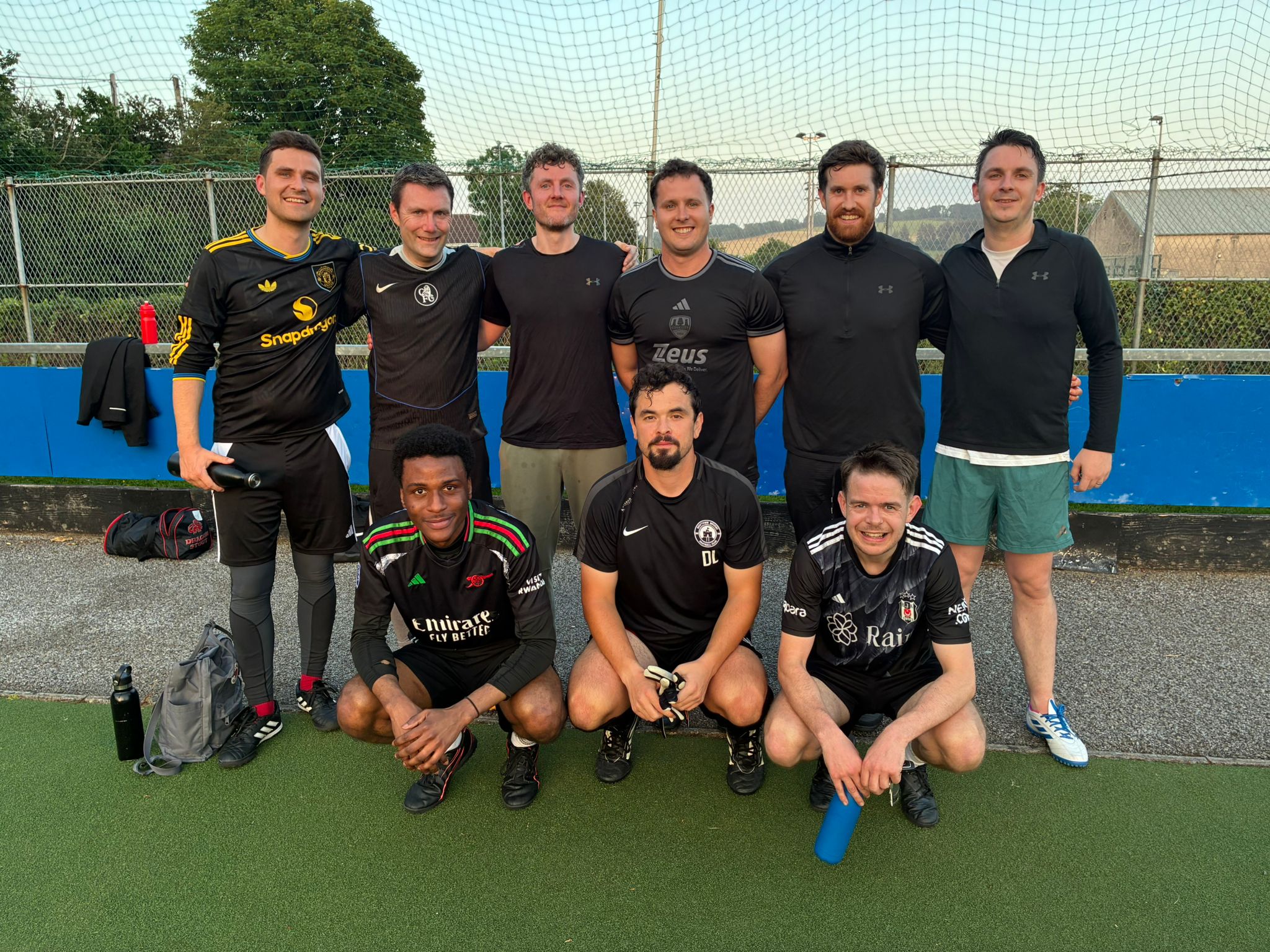 footy.ie soccer in cork team photo