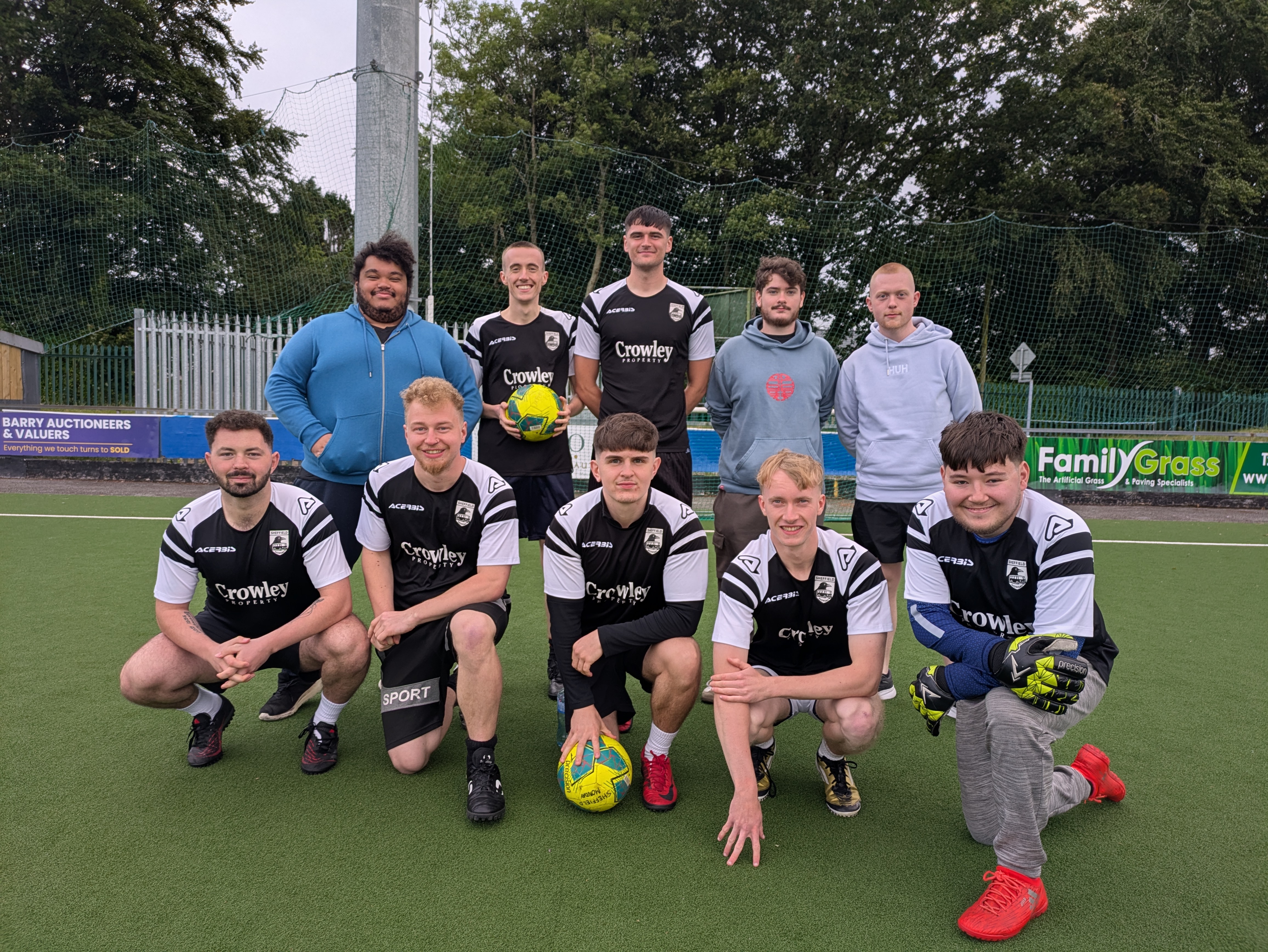 footy.ie soccer in cork team photo