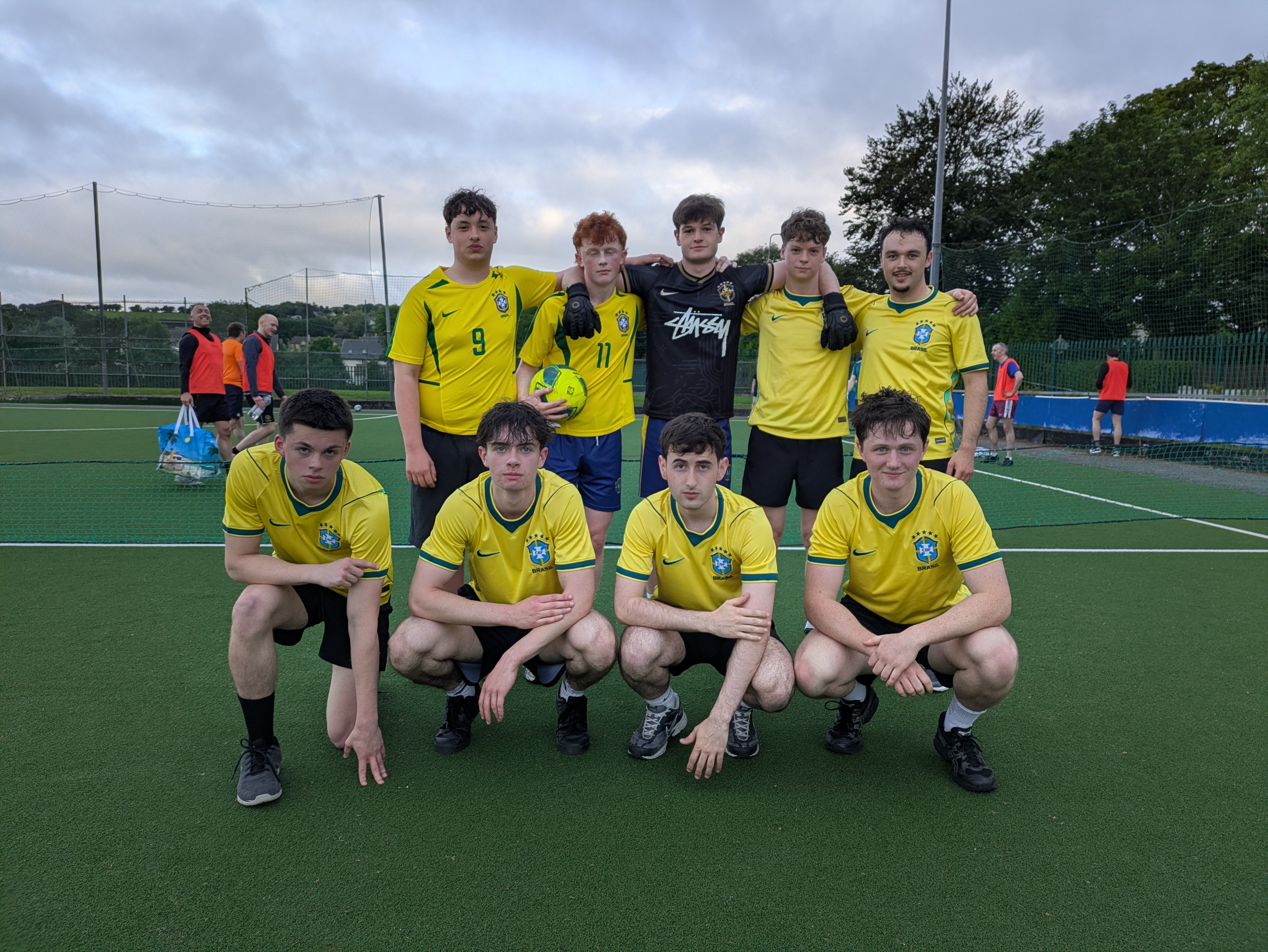 footy.ie soccer in cork team photo